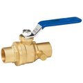 Homewerks Homewerks 119-4-12-12 0.5 in. Forged Brass Threaded Stop & Waste Valve 122586